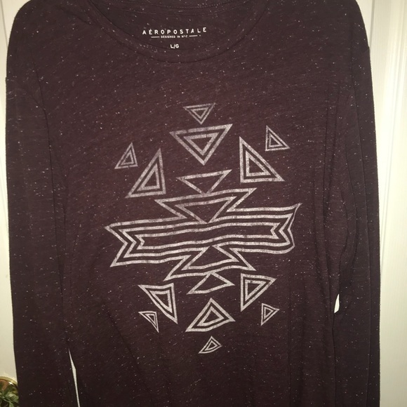 Aeropostale Other - Maroon Aeropostale Pattern Men’s Shirt